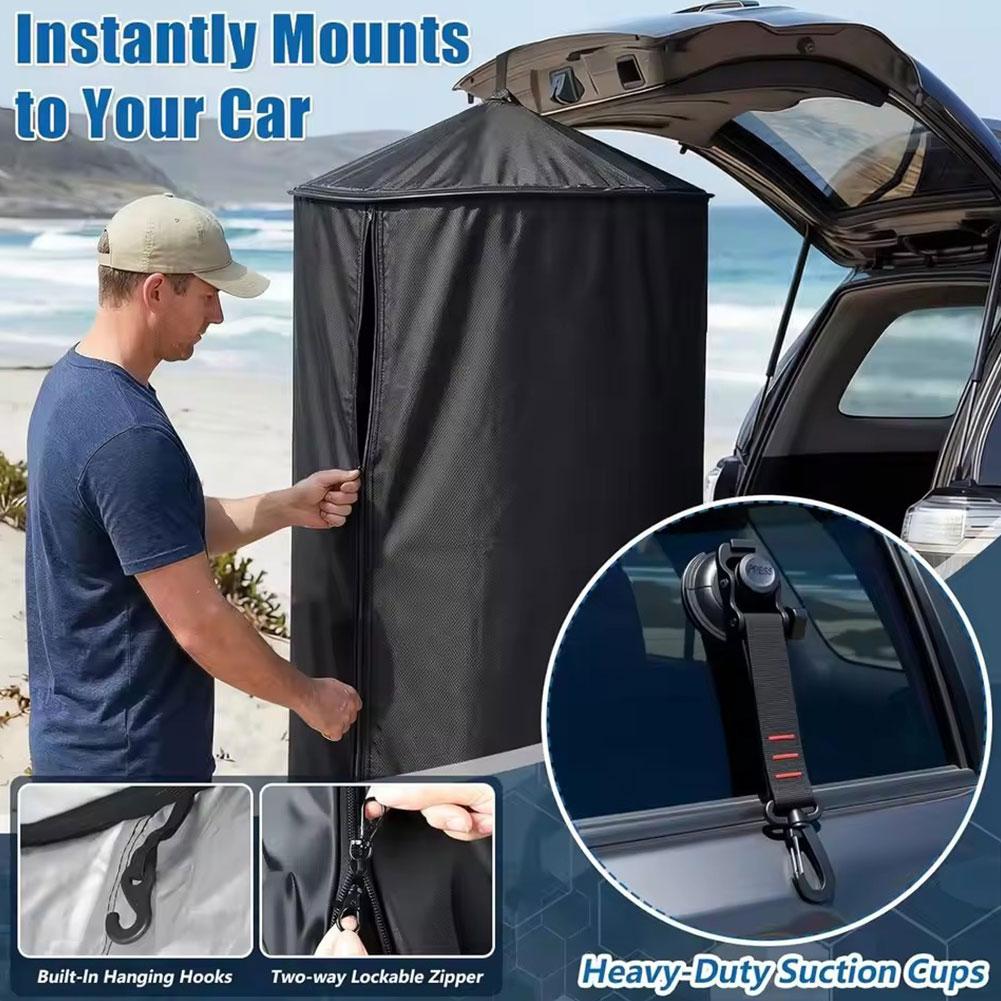 Emergency Mylar Tent - Przenośny prysznic kempingowy, przymierzalnia, namiot na