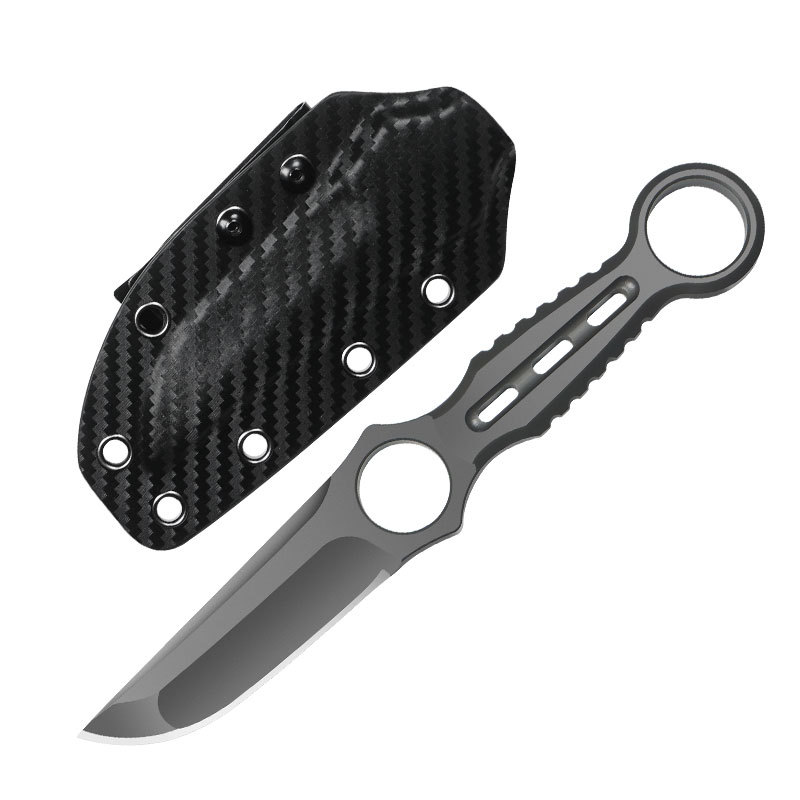 Bushcraft Knife Fixed - TRSKT Fajny Nóż Kieszonkowy z Ostrzem