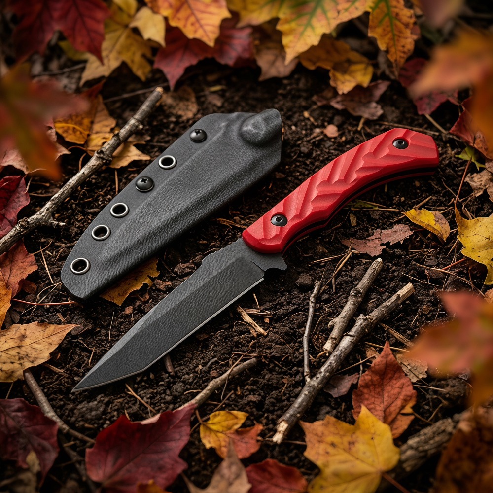 Nóż myśliwski z ostrzem stałym – Bushcraft Knife Fixed recenzja i cena