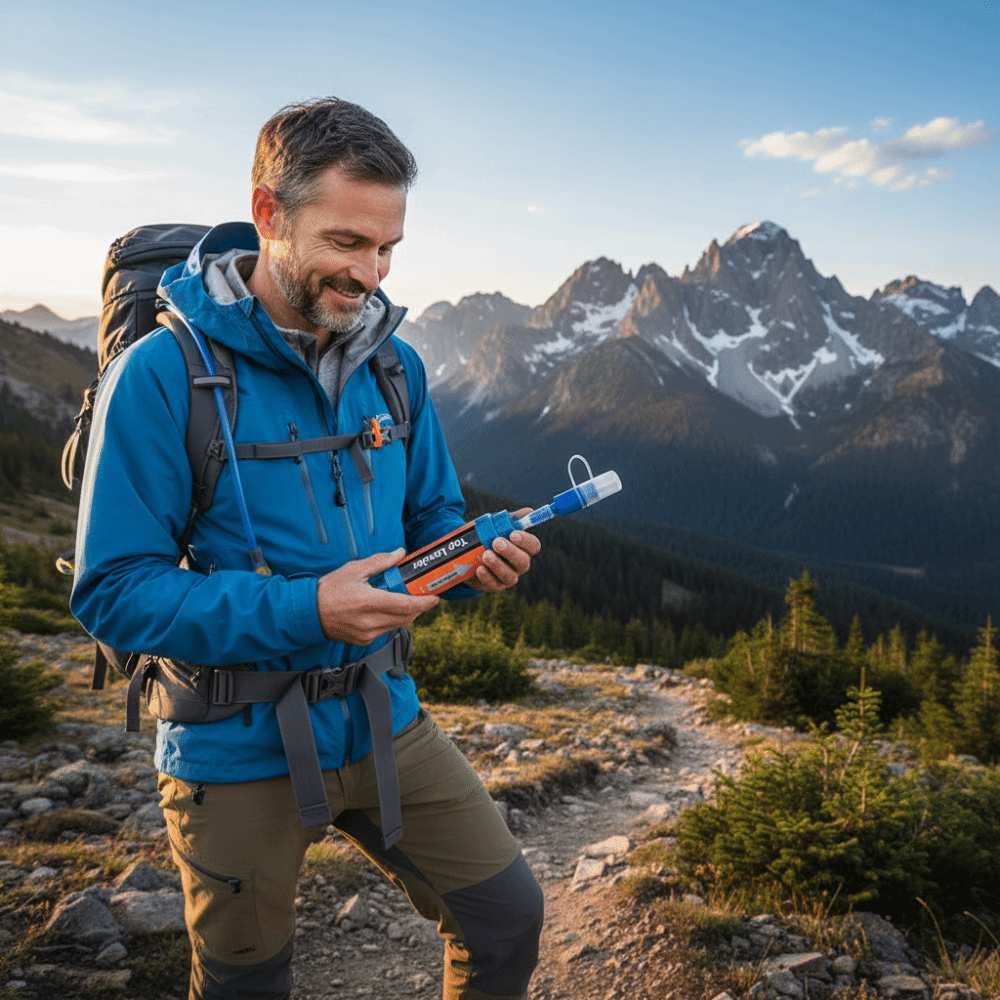 Mini Filtr do Wody w Kształcie – Water Purification Straw recenzja i cena