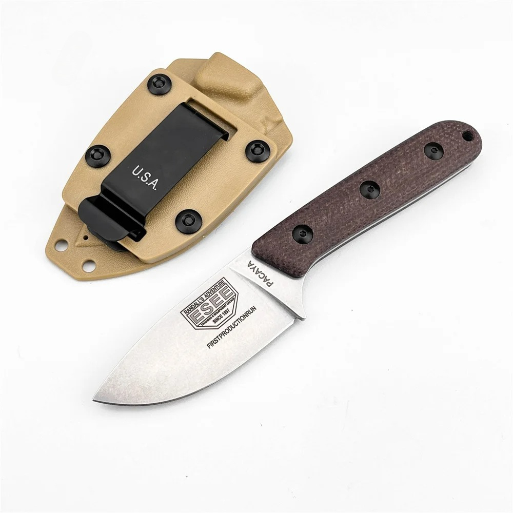 Nóż survivalowy z ostrzem stał – Bushcraft Knife Fixed recenzja i cena