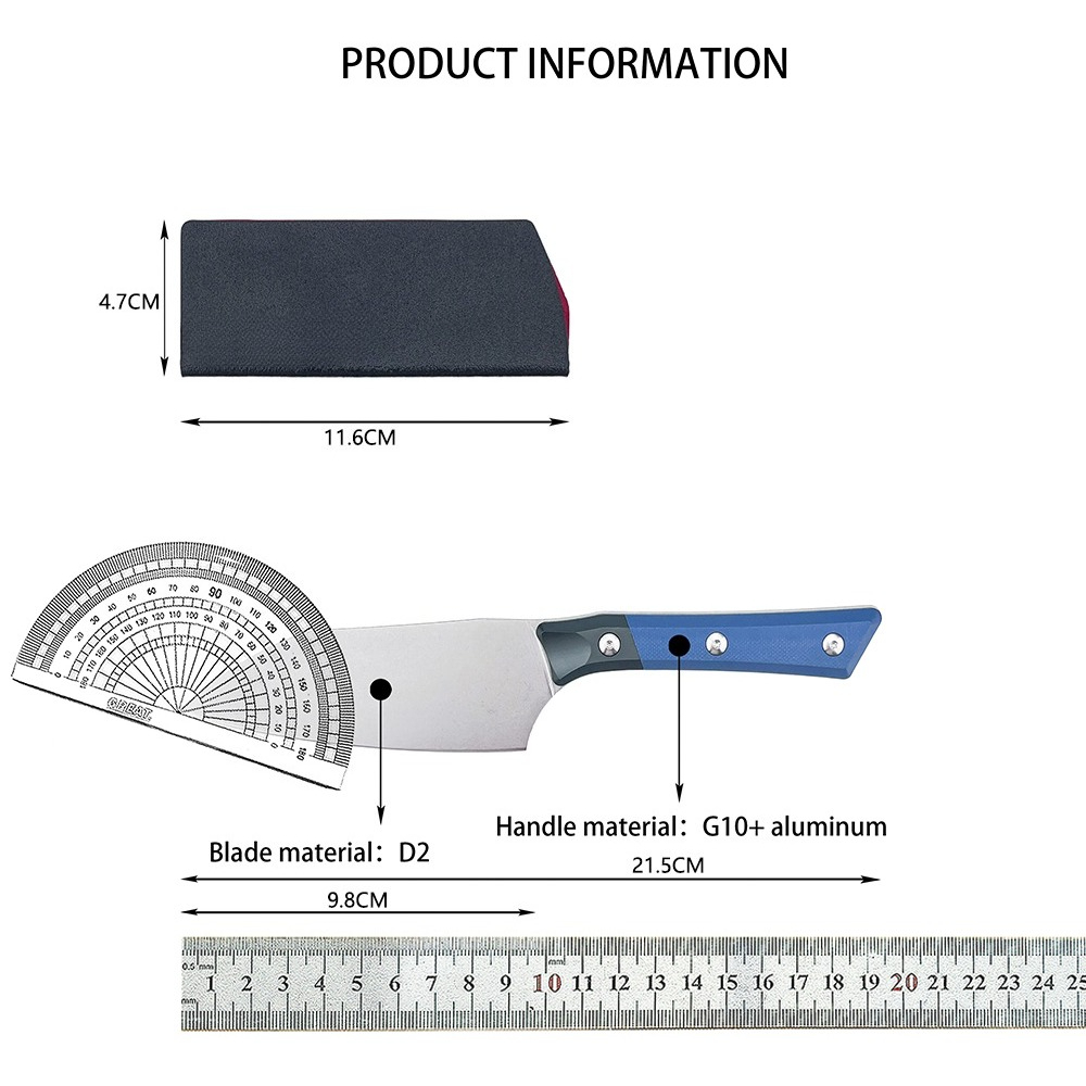 Nóż outdoorowy do wędrówek gór – Bushcraft Knife Fixed recenzja i cena