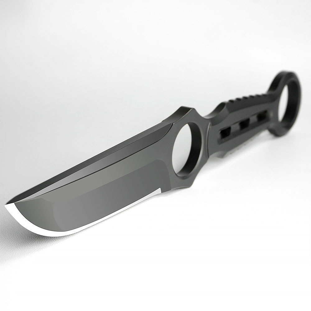 TRSKT Fajny Nóż Kieszonkowy z  – Bushcraft Knife Fixed recenzja i cena