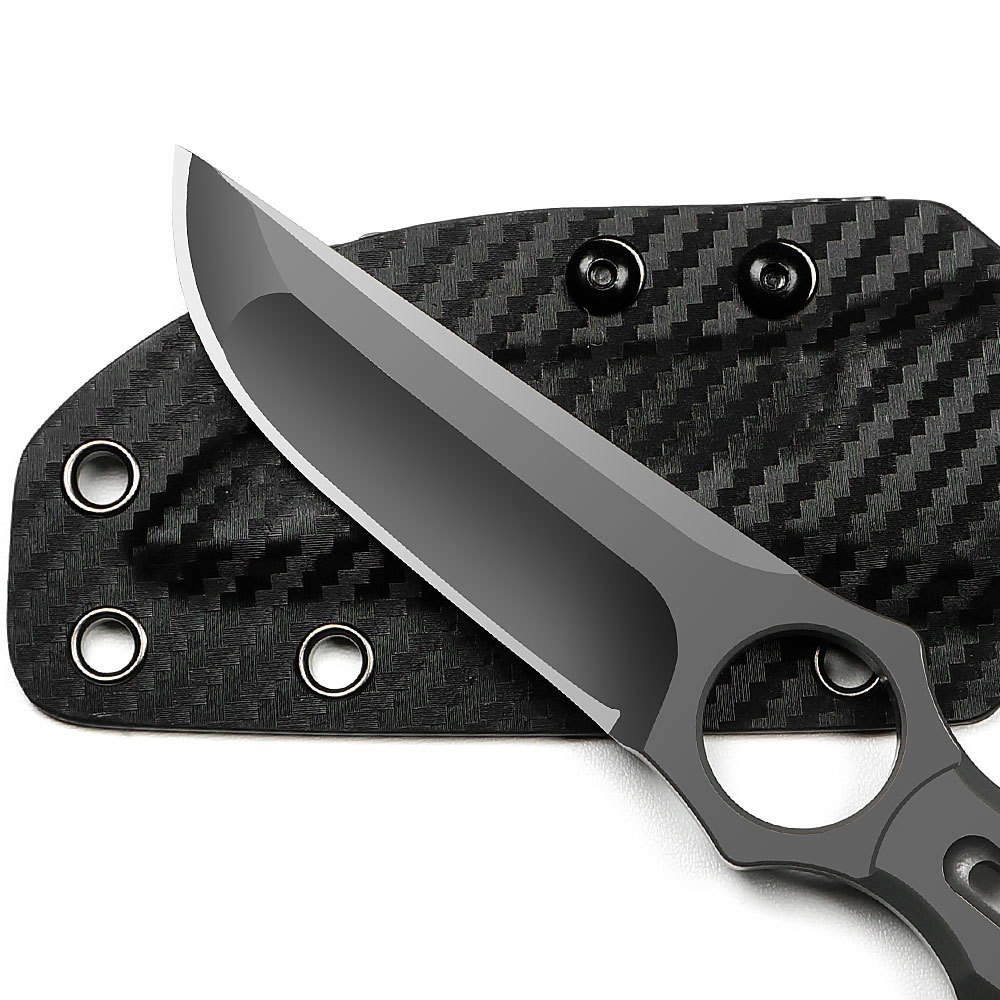 TRSKT Fajny Nóż Kieszonkowy z  – Bushcraft Knife Fixed recenzja i cena